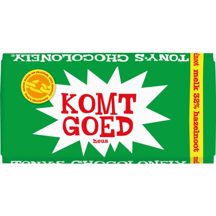 Tony's Chocolonely Komt goed reep 180 gram - Topgiving